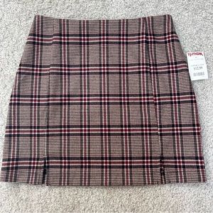 Plaid Skirt